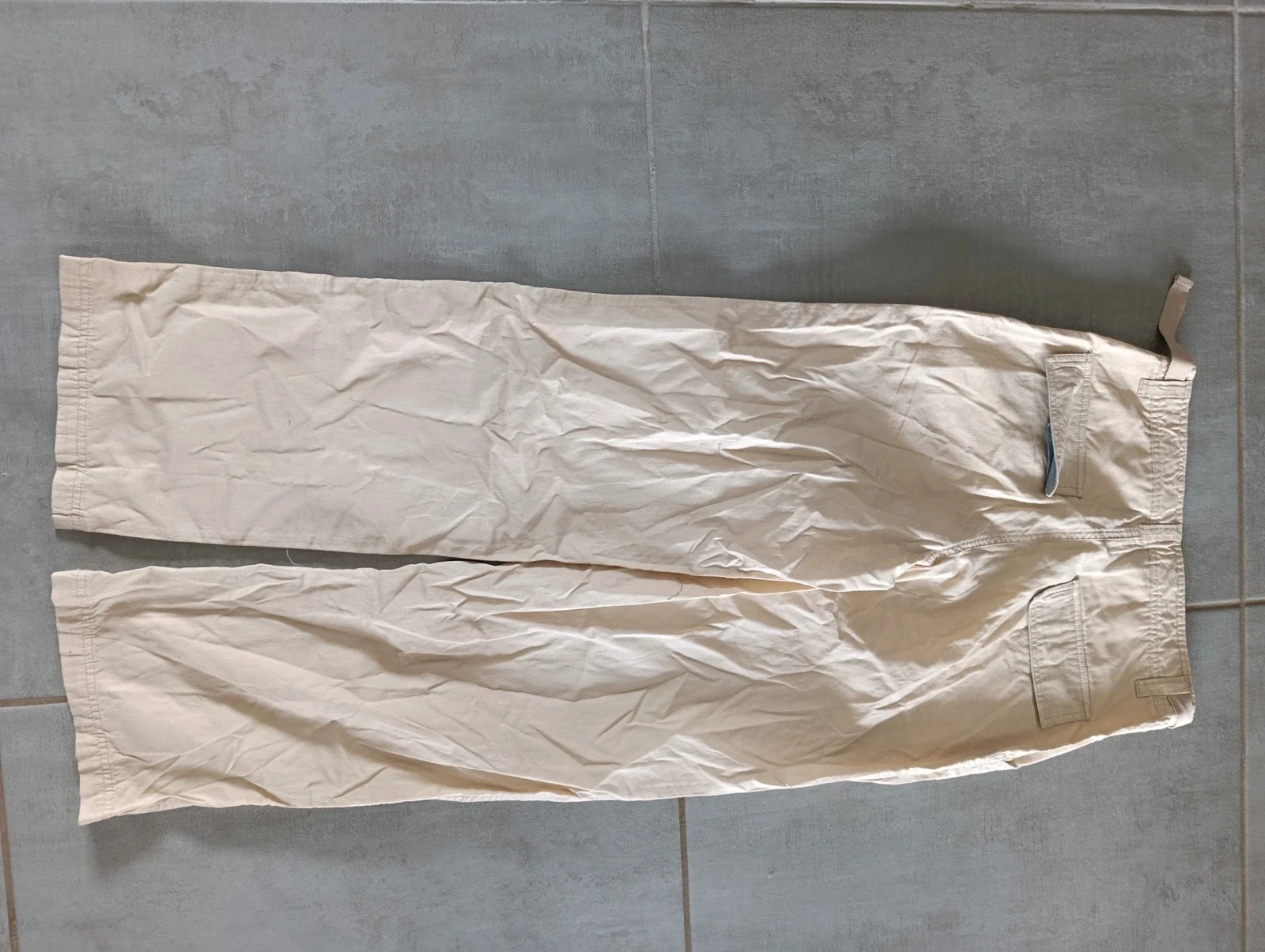 Kinder chino broek Alouette beige 16 jaar 100% katoen nieuw met label – photo 6